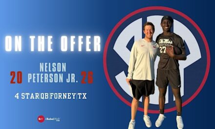 A Visit with 2026 QB Nelson Peterson, Jr. on his offer from Ole Miss: ‘I love the way they work with QBs’
