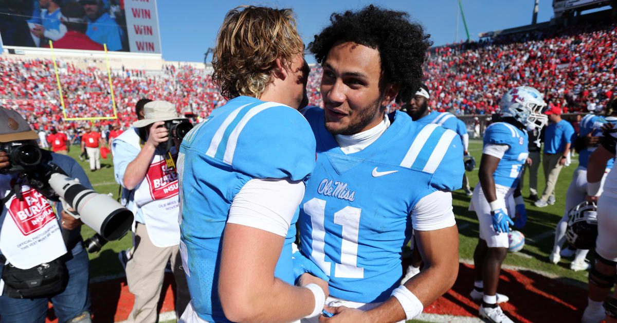 Ole Miss QB Jaxson Dart, WR Jordan Watkins talk ‘The Last Dance’ and their Mentality Heading into Possible Playoff Season
