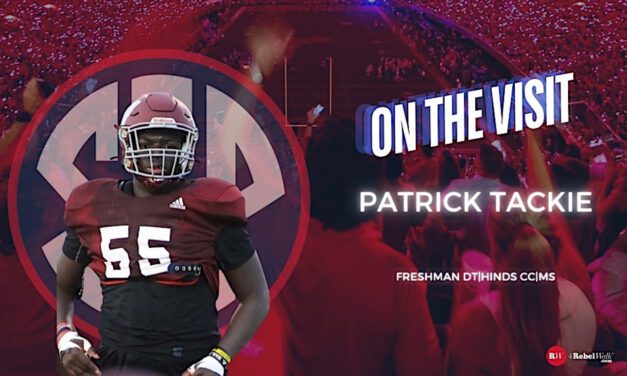 Defensive Tackle Patrick Tackie on his visit to Oxford: ‘The culture of football at Ole Miss stood out to me the most’