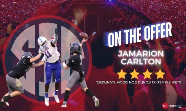 On the Offer: Ole Miss offers 2026 4-star defensive lineman Jamarion Carlton