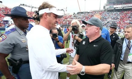Lane Kiffin ‘disappointed for our fans’ in Rebels’ loss to Kentucky, credits Wildcats’ defense