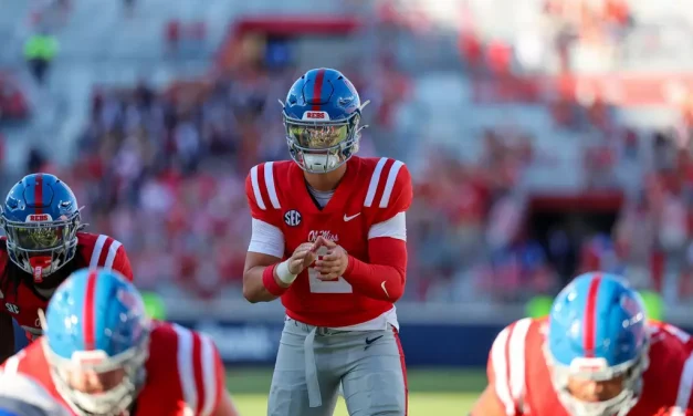 Jaxson Dart’s Record-Breaking Day Leads Ole Miss Past MTSU; Ole Miss QB Sets School, SEC Record for Consecutive Completions