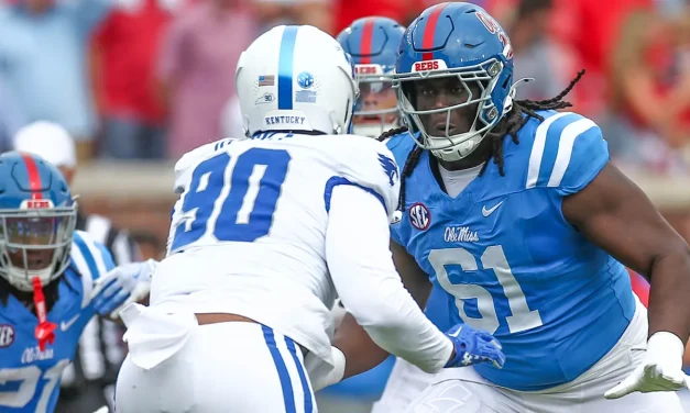 Ole Miss left tackle Diego Pounds ready to experience LSU rivalry
