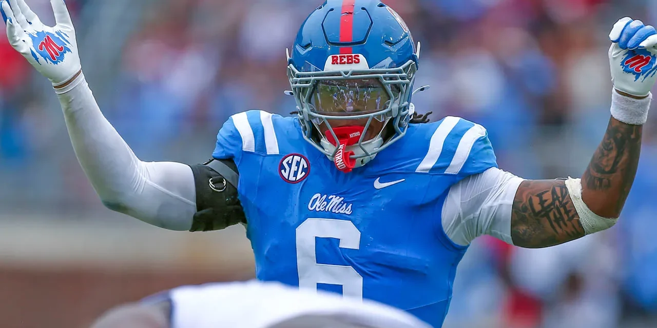 Ole Miss’ TJ Dottery looks at keys to stopping Arkansas QB, talks about Pooh Paul’s return to Fayetteville