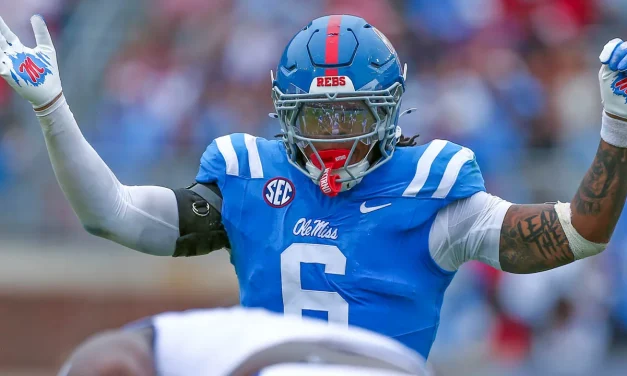 Ole Miss’ TJ Dottery looks at keys to stopping Arkansas QB, talks about Pooh Paul’s return to Fayetteville