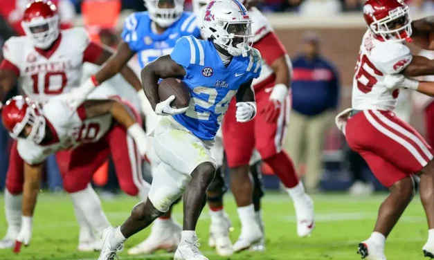 Lane Kiffin discusses Rebels’ possible use of running back Ulysses Bentley IV at LSU