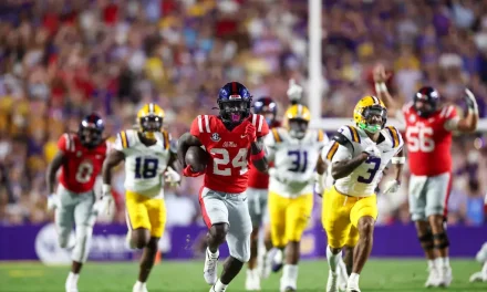 Ole Miss RB Ulysses Bentley IV talks about overcoming adversity: ‘Whenever my name is called, I just go out there and make plays’
