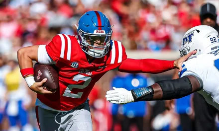 Ole Miss remains No. 18 in AP Top 25 Rankings, falls three spots to No. 18 in Coaches Poll