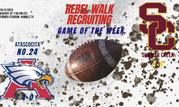 Rebel Walk Recruiting Game of the Week: Ole Miss target Cardae Mack leading his Atascocita team vs. Summer Creek