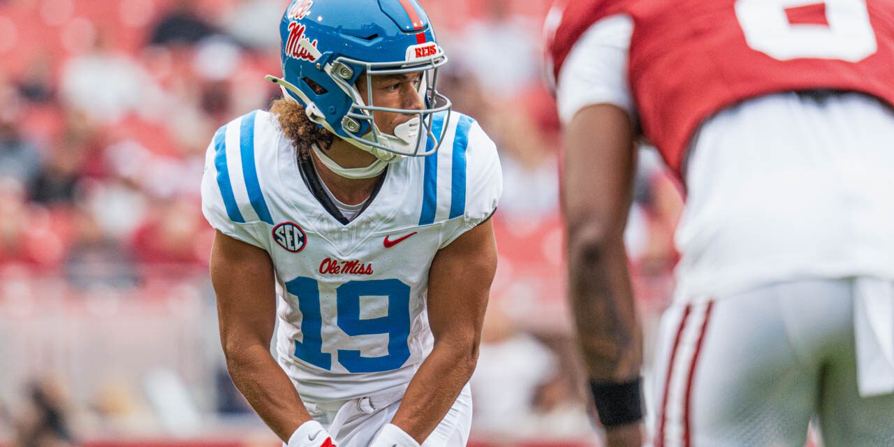 Ole Miss wide receiver Cayden Lee is ‘locked in’ as he and Rebels prepare for Georgia