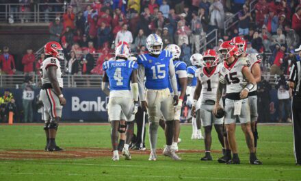 Ole Miss moves up SIX spots in the Associated Press Top 25 after 28-10 win over Georgia