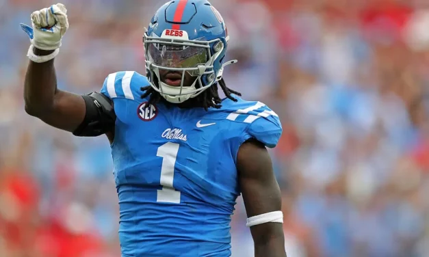 Carolina Panthers Select Former Ole Miss edge rusher Princely Umanmielen in the third round of 2025 NFL Draft