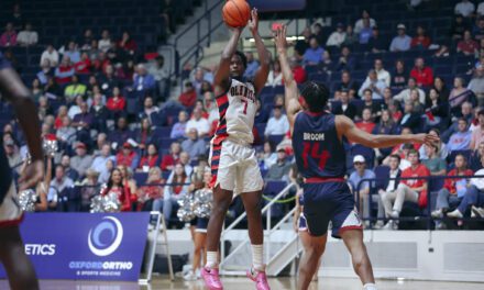 Ole Miss Men’s Basketball Squeaks by South Alabama for 64-54 win in Second Annual Tad Pad Game