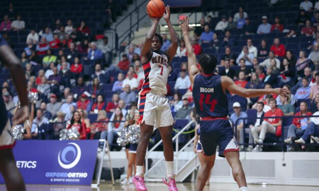 Ole Miss Men’s Basketball Squeaks by South Alabama for 64-54 win in Second Annual Tad Pad Game