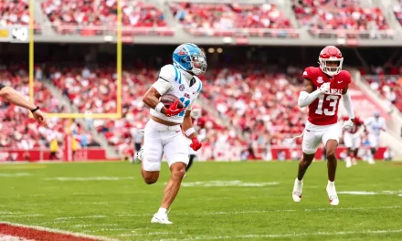 Ole Miss moves up three spots in AP Top 25 rankings after win over Razorbacks