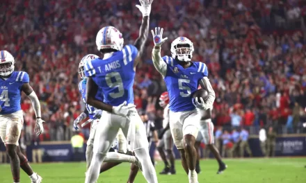 Ole Miss moves up five spots in this week’s College Football Playoff Rankings following Rebels’ win over Georgia