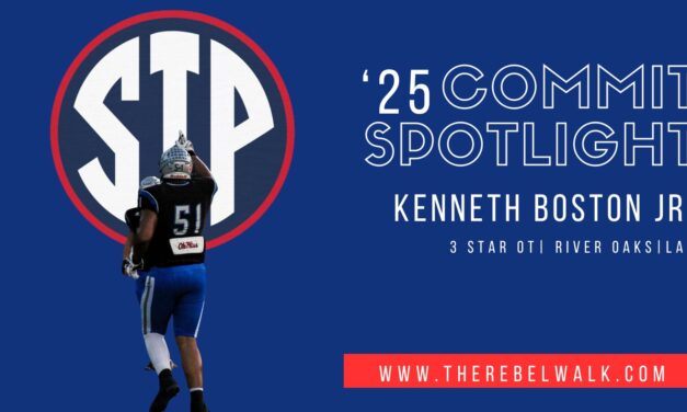 Ole Miss Offensive Tackle Commit Kenneth Boston Discusses Official Visit for Egg Bowl