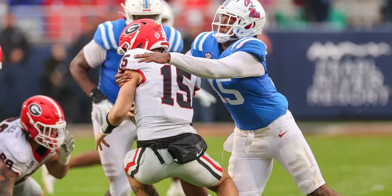 Ole Miss football falls one spot in AP rankings