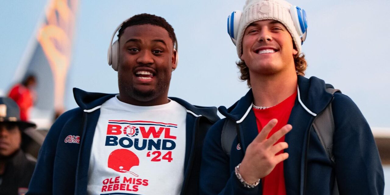 Ole Miss football officially lands in Jacksonville ahead of Thursday’s Gator Bowl