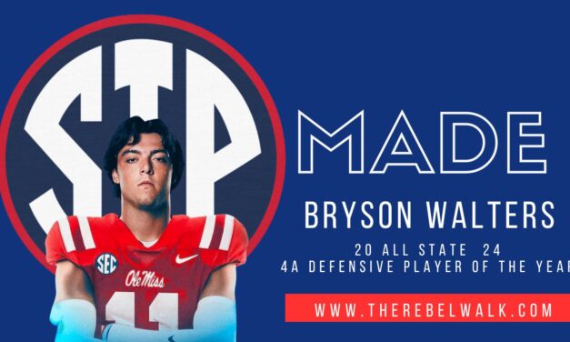 Ole Miss linebacker signee Bryson Walters named Mississippi Class 4A Defensive Player of Year: ‘I am honored to represent 4A as the Defensive POY’