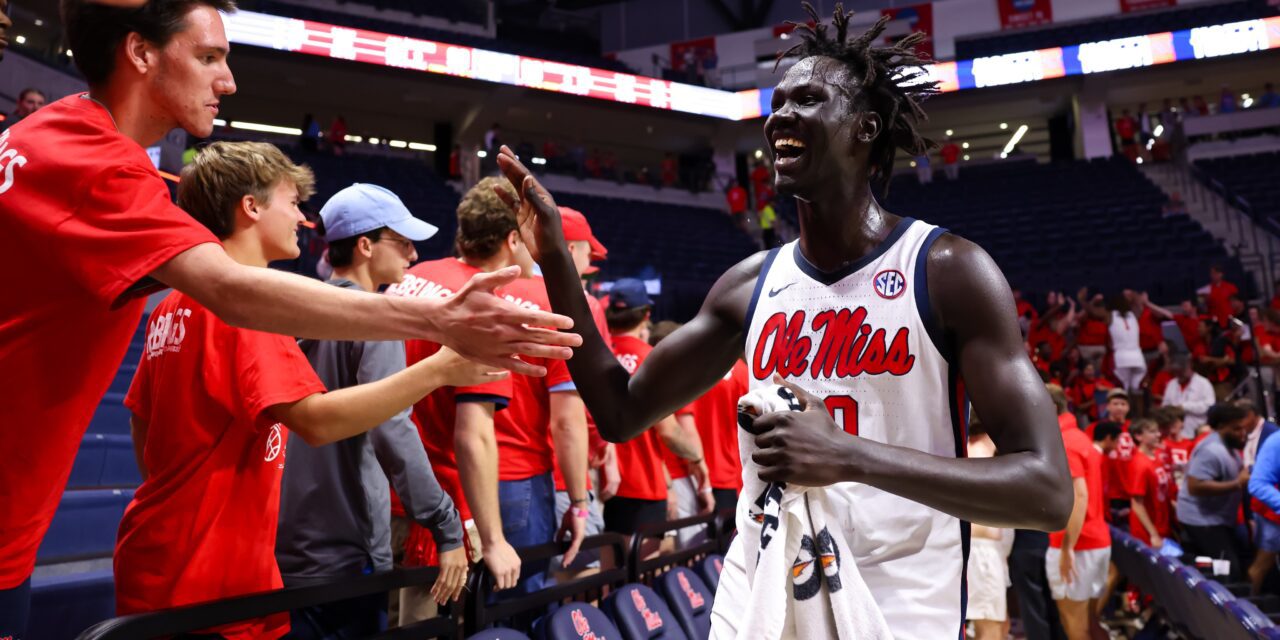 A Journey of 7,830 miles | A Visit with Ole Miss Men’s Basketball Freshman John Bol: ‘I want to win! That was one of the reasons why I came to Ole Miss’