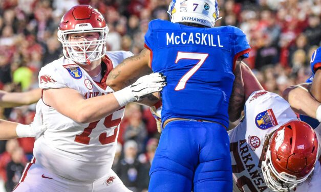 Boom! Ole Miss gets commit from No. 1-ranked interior offensive lineman in portal; Arkansas transfer Patrick Kutas is a Rebel