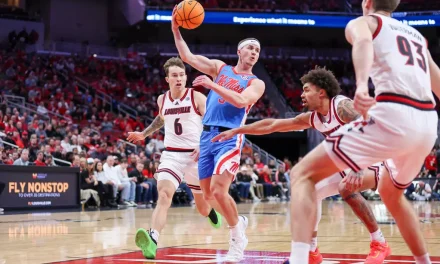 No. 23 Ole Miss Men’s Basketball Earns True Road Win in SEC/ACC Challenge at Louisville 