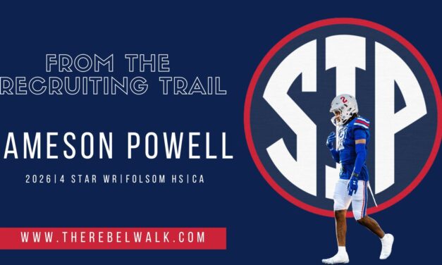 A visit with 2026 four-star WR Jameson Powell on Ole Miss: ‘What has stood out most is how family-oriented they are as a program’