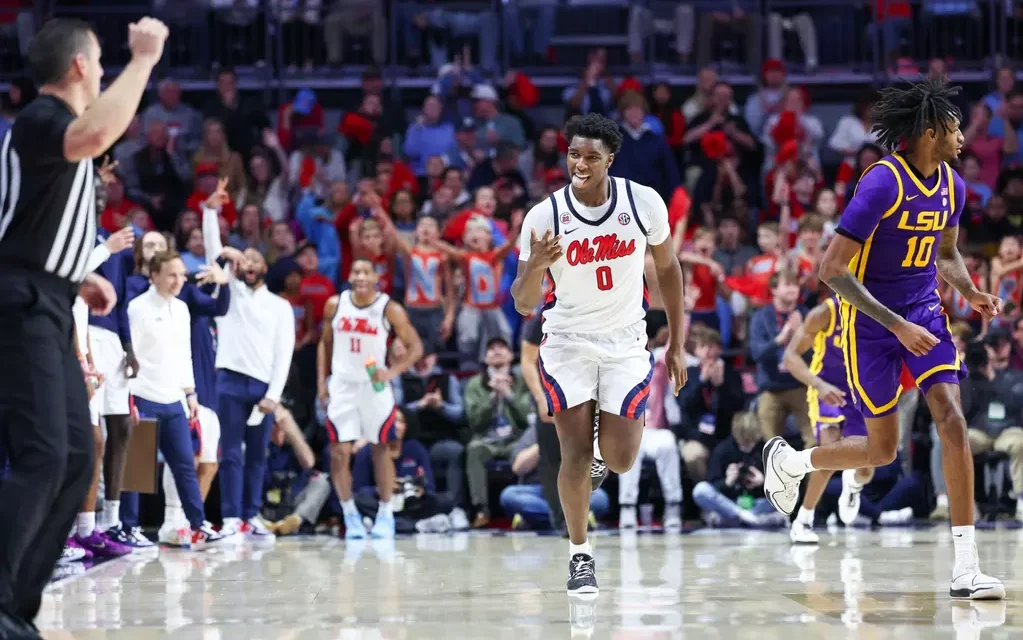 Five Rebels Score in Double Figures as No. 22 Ole Miss Defeats LSU at Home