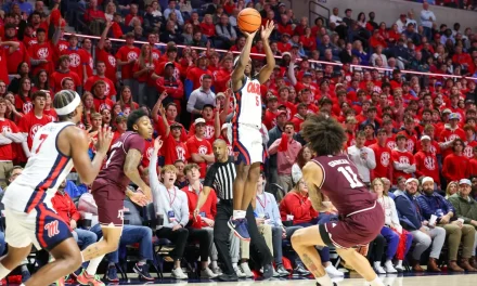 No. 16 Ole Miss Men’s Basketball Heads North for Game at No. 22 Missouri