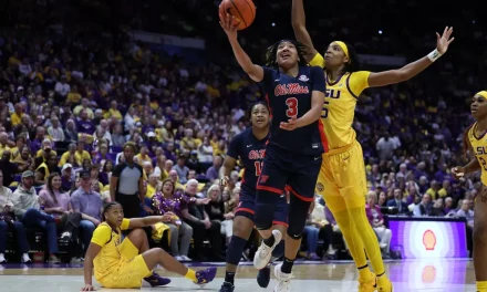 Ole Miss women’s basketball marches into Baton Rouge, leaves with hard-fought victory over No. 7 Tigers