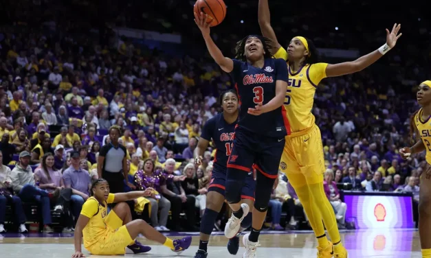 Ole Miss women’s basketball marches into Baton Rouge, leaves with hard-fought victory over No. 7 Tigers