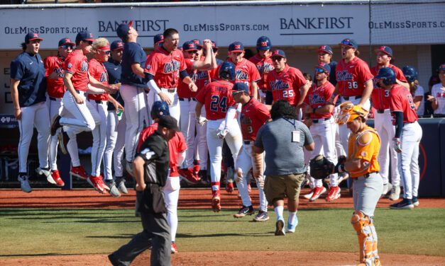 ​No. 6 Ole Miss Responds and Defeats No. 5 Tennessee 8–5, Forces Game Three Rubber Match