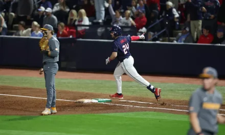 No. 6 Ole Miss baseball drops game one to No. 5 Tennessee in tight contest at Swayze, 3-2