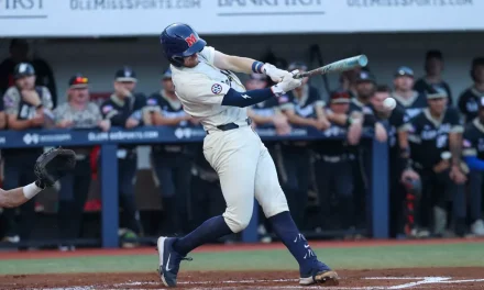 No. 23 Ole Miss Defeats Austin Peay in Midweek Matchup Tuesday Night