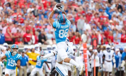 Former Ole Miss TE Caden Prieskorn Signs with Detroit as Undrafted Free Agent