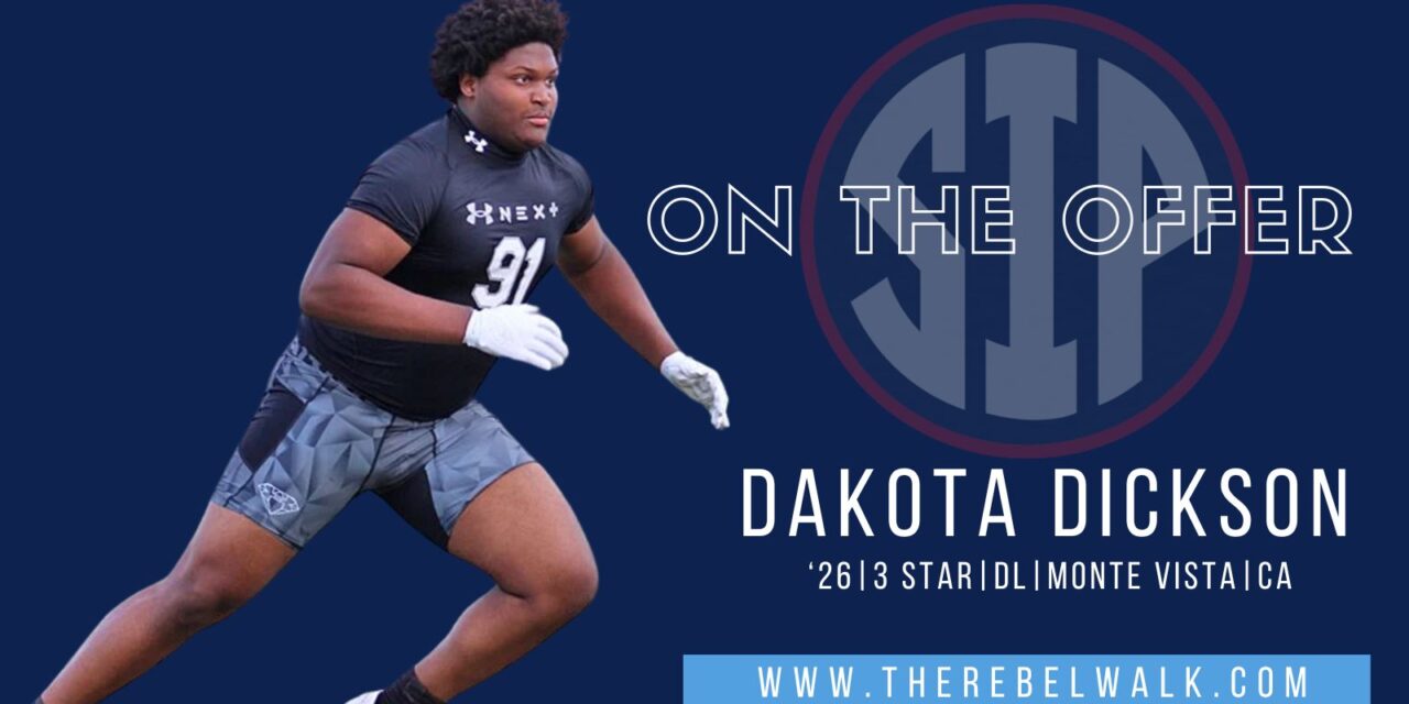Lane Kiffin, Ole Miss Make Move for ’26 California Defensive Lineman Dakota Dickson