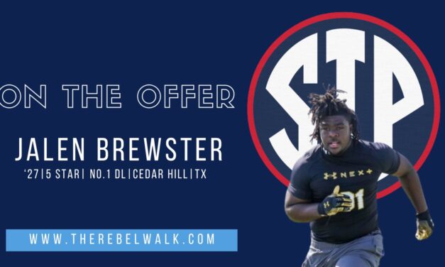 Ole Miss Offers Nation’s No. 1 2027 Defensive Lineman, Jalen Brewster: ‘Every offer is a blessing coming from God’