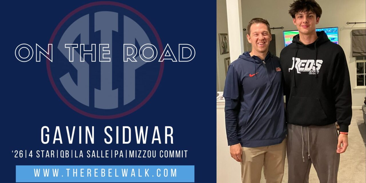 Ole Miss Stays in Hunt for 4-Star 2026 QB Gavin Sidwar