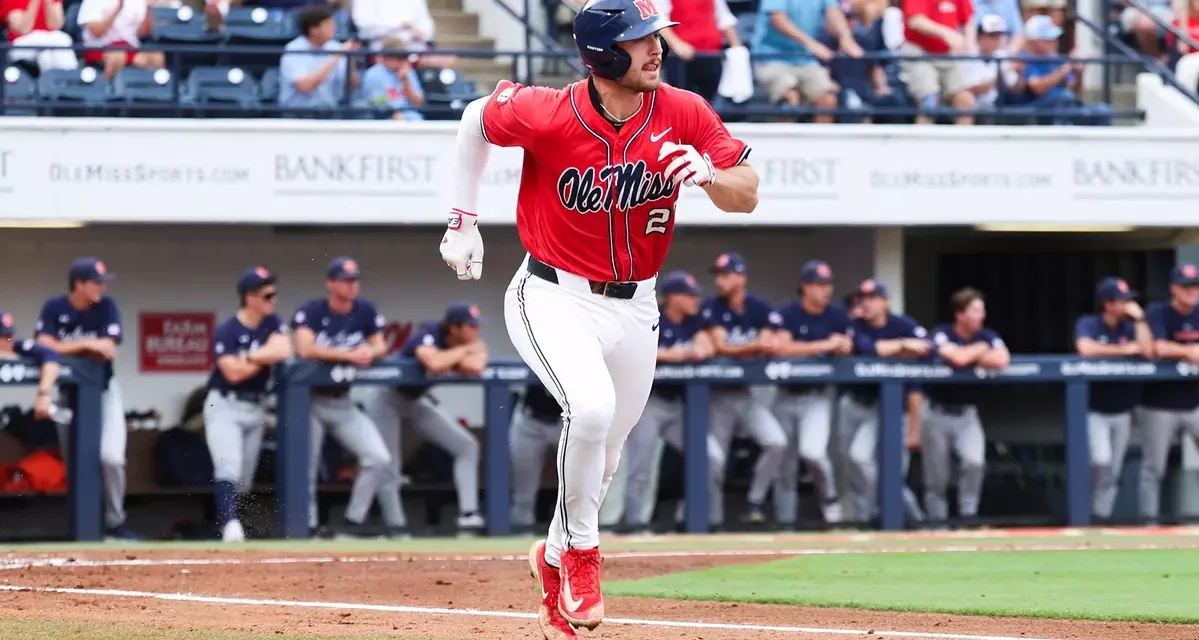 No. 17 Ole Miss Baseball Opens Play in Hoover Against No. 15 Florida Wednesday; Start Time Pushed Back