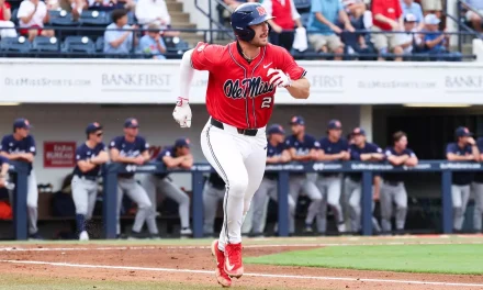No. 17 Ole Miss Baseball Opens Play in Hoover Against No. 15 Florida Wednesday; Start Time Pushed Back