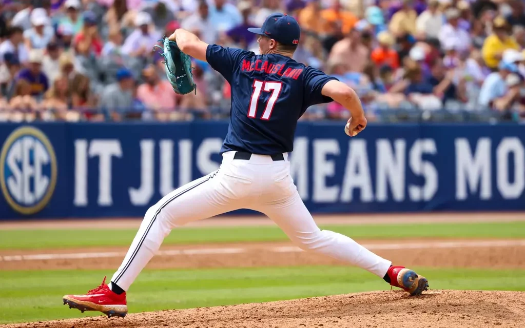 Ole Miss Pitcher Will McCausland Reflects on Season, Previews Oxford Regional at Swayze