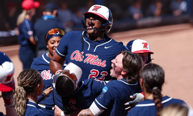 No. 17 Ole Miss Softball Upsets No. 13 Arizona to Advance to NCAA Tucson Regional Final