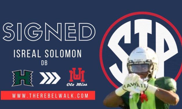 Ole Miss Adds Depth in Secondary with Hawaii Transfer Isreal Solomon