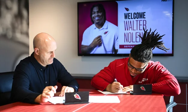 Former Ole Miss Star Walter Nolen Signs Four-Year, $19.3M Contract with Cardinals
