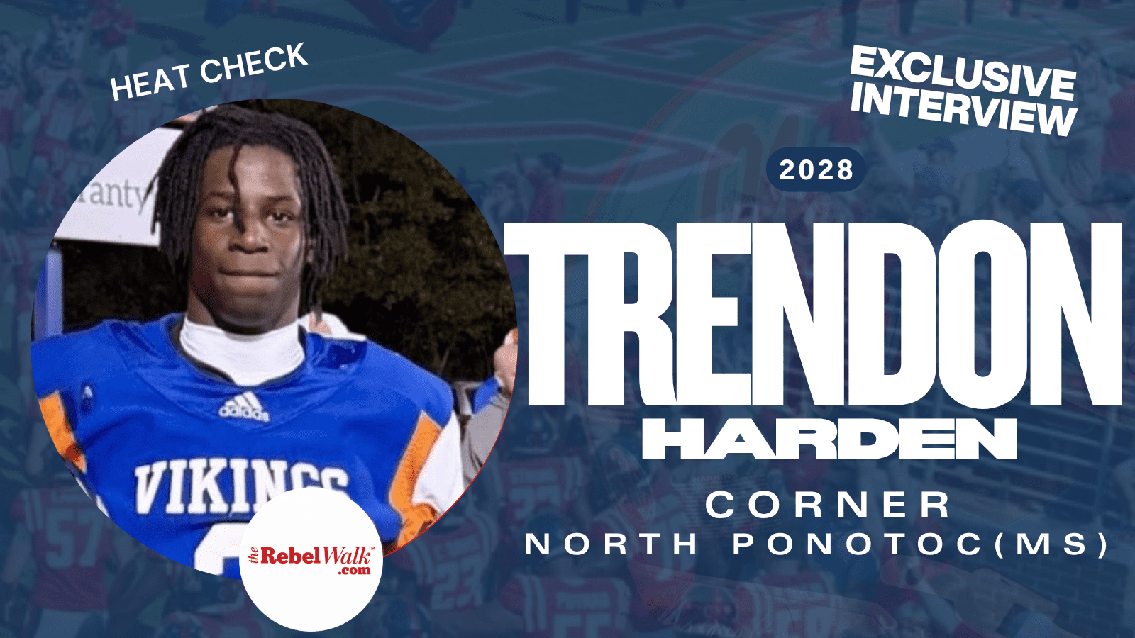 Recruiting Heat Check: Rebels keeping Mississippi’s next wave close to home with 2028 CB Trendon Harden