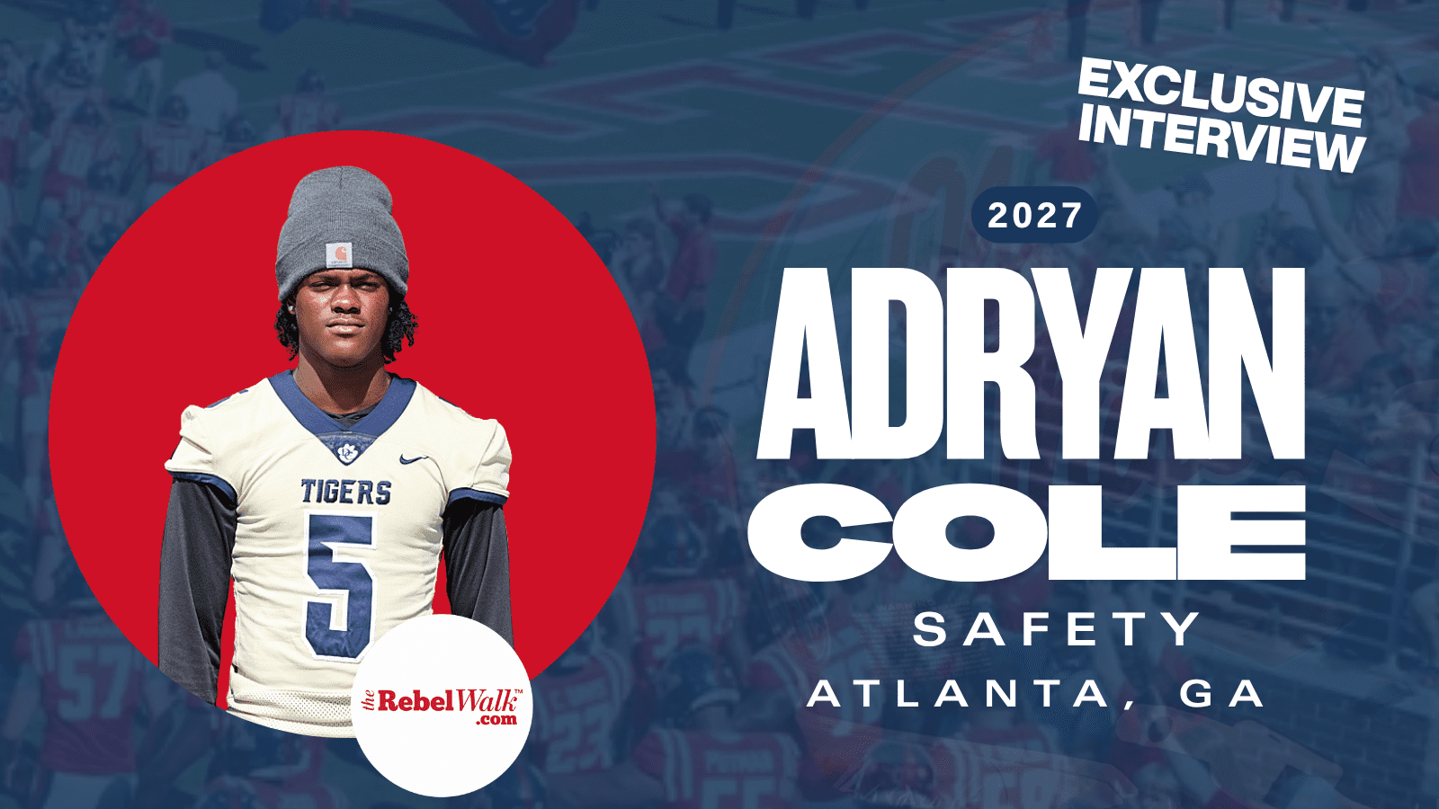 Four-star Safety Adryan Cole and the Ole Miss Visit that Could Tilt Everything: 'I want to be somewhere that feels like home'