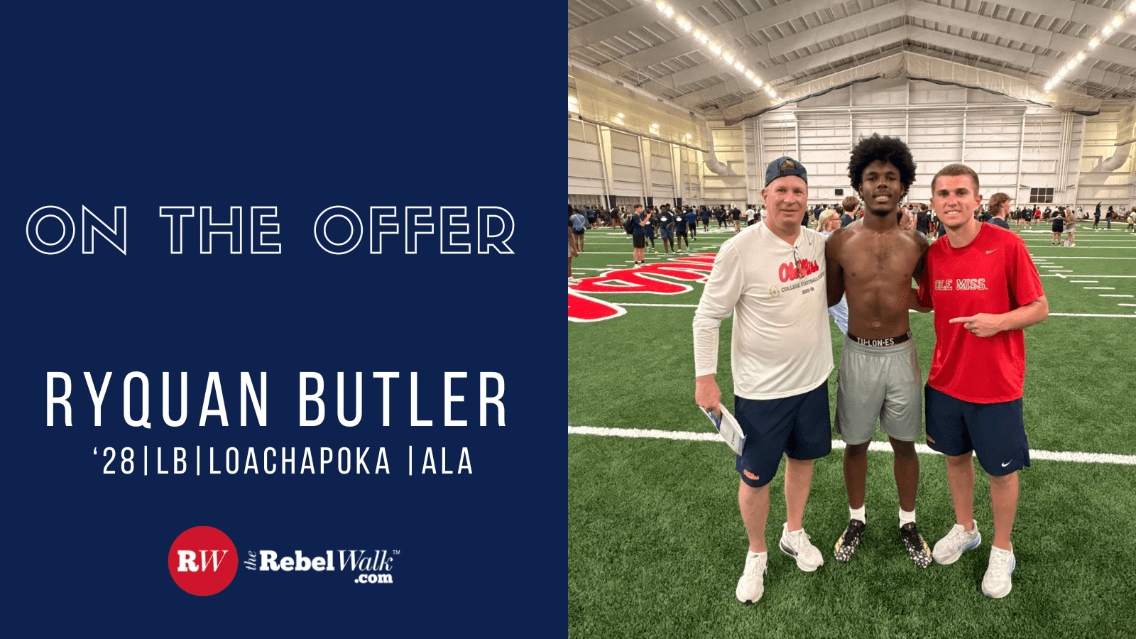 SEC takes notice: Ole Miss enters the race for rising 2028 LB Ryquan Butler